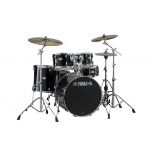 Yamaha SBP2F5RB Stage Custom Birch Drum Shell Pack - Raven Black (Without Hardware)