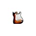 Fender 0378000500 Affinity Series Stratocaster - 3-Color Sunburst