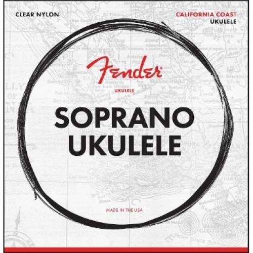 Fender California Coast Soprano Ukulele Strings