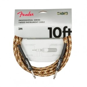 Fender Professional Series Instrument Cable, Camo