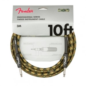 Fender Professional Series Instrument Cable, Camo