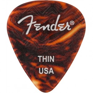 Fender 351 Shape Wavelength™ Celluloid Picks — 6-Pack