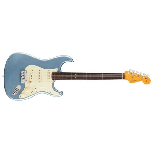 Fender 0118220883 American Ultra Luxe Vintage '60s Stratocaster Rosewood Fingerboard, Ice Blue Metallic Fender 0118220883 American Ultra Luxe Vintage '60s Stratocaster Rosewood Fingerboard, Ice Blue Metallic