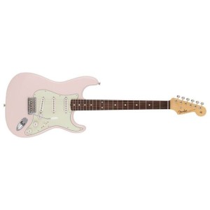 Fender 5381200356 Made in Japan Traditional 60s Stratocaster Rosewood Fingerboard, Shell Pink Electric Guitar