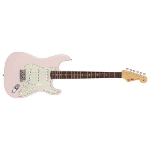 Fender 5381200356 Made in Japan Traditional 60s Stratocaster Rosewood Fingerboard, Shell Pink Electric Guitar Fender 5381200356 Made in Japan Traditional 60s Stratocaster Rosewood Fingerboard, Shell Pink Electric Guitar