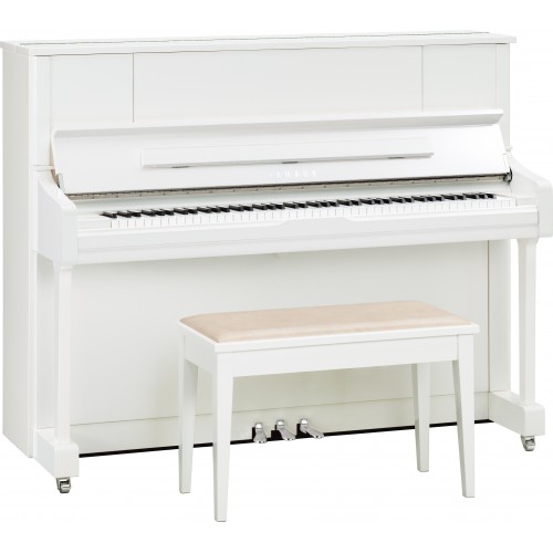 Yamaha Upright Piano U1J PWHC - Polished White