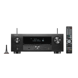 Denon AVCX4800HBKE2 9.4 Channel 125W 8K AV Receiver Powered by HEOS
