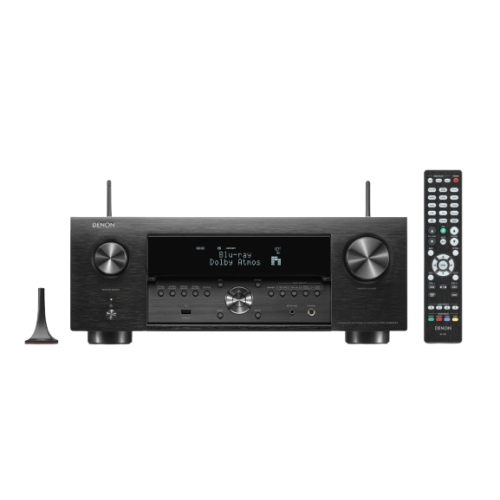 Denon AVCX4800HBKE2 9.4 Channel 125W 8K AV Receiver Powered by HEOS