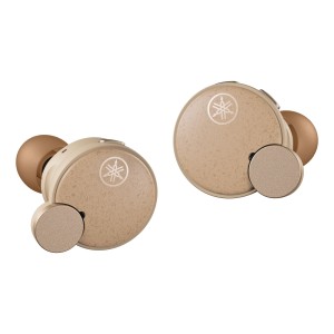 Yamaha TW-E7B True Wireless Earbuds with Active Noise Cancelling - Beige