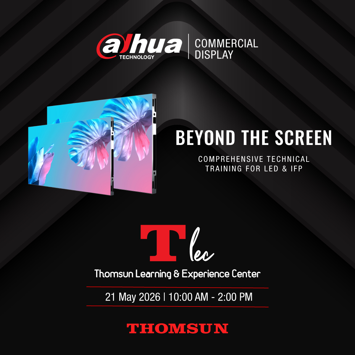 BEYOND THE SCREEN - Comprehensive technical Training for LED & IFP