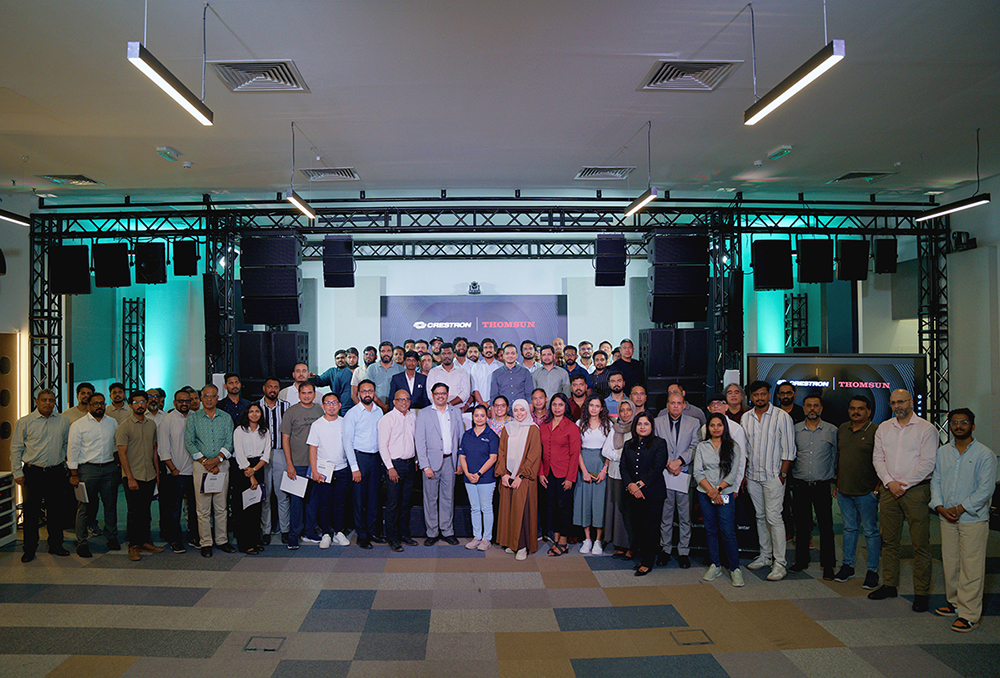 Thomsun hosts Crestron training for UAE AV professionals