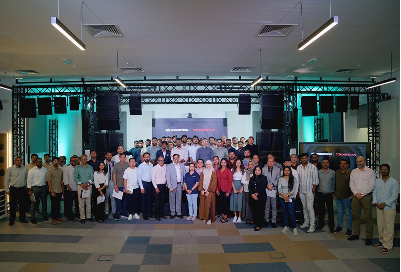 Thomsun hosts Crestron training for UAE AV professionals