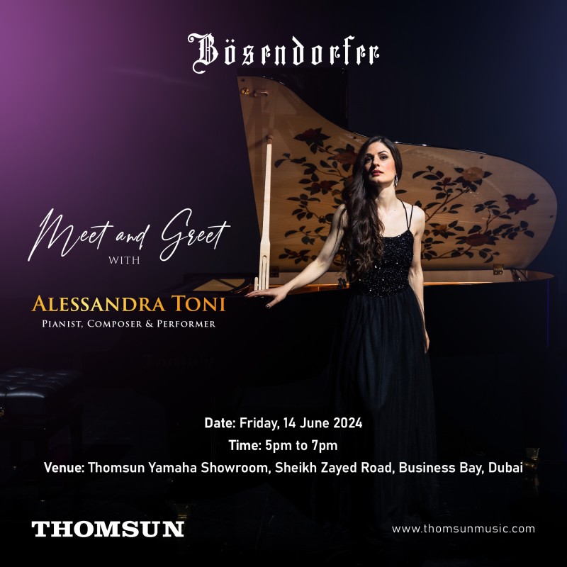 Meet and Greet with Alessandra Toni, Italian Pianist