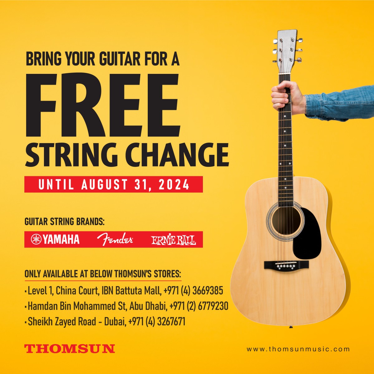 FREE STRING CHANGE !!!