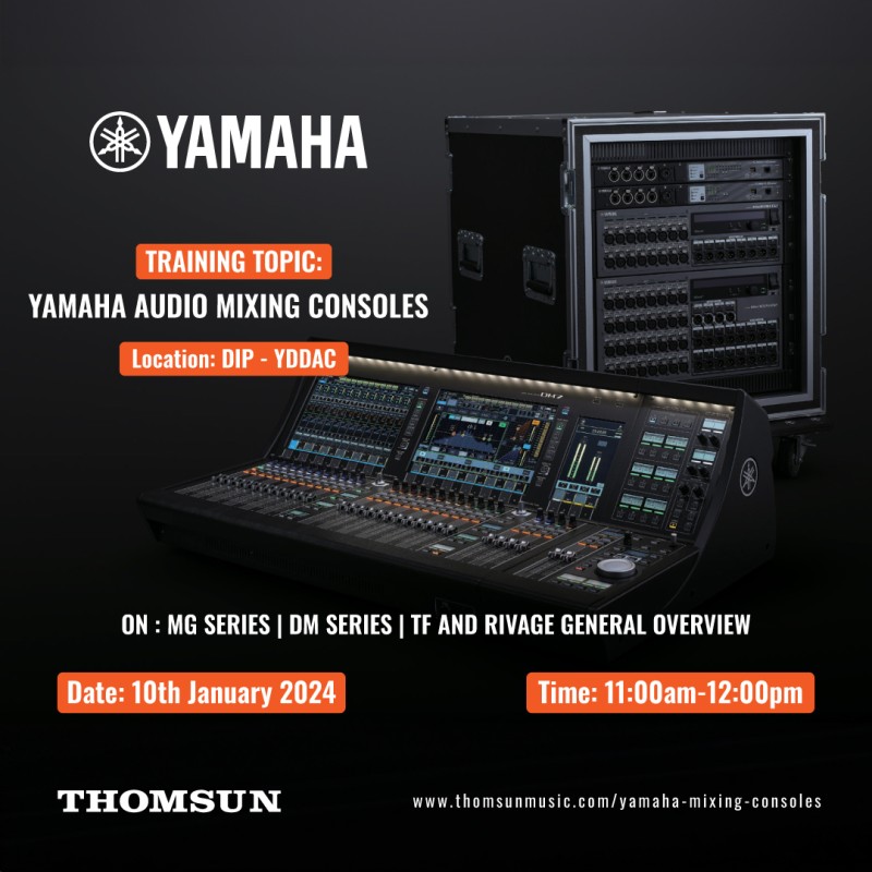 Product Training on Yamaha Audio Mixing Consoles