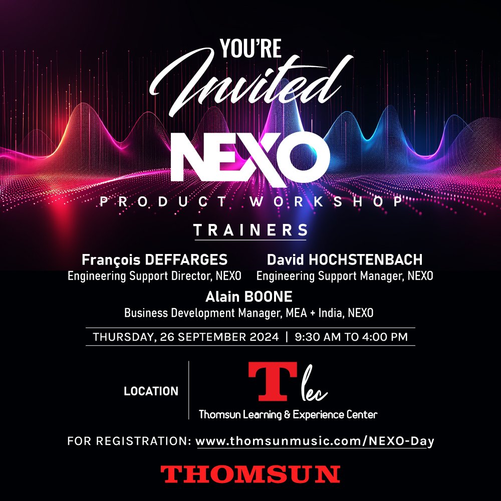 Nexo Product Overview at Thomsun Learning and Experience Center (TLEC)