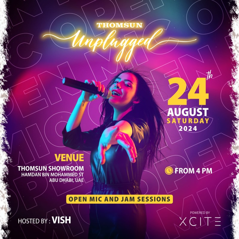 Get Ready for Thomsun Unplugged in Abu Dhabi!