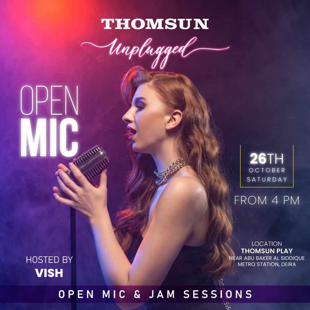 Thomsun Unplugged: Open Mic & Jam Sessions