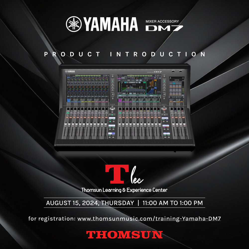 Introducing Yamaha DM7 Digital Mixer