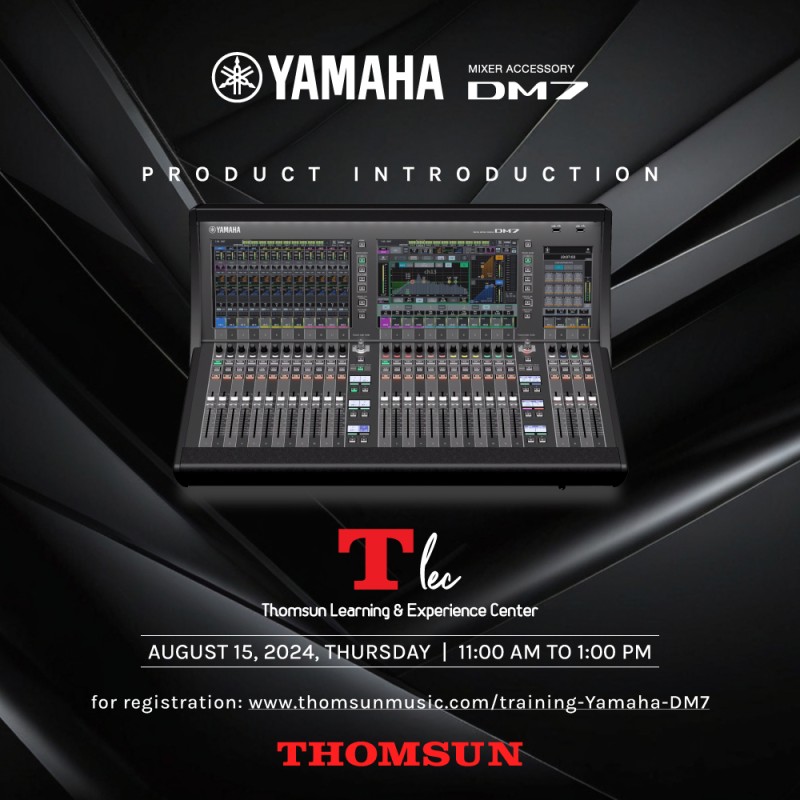 Introducing Yamaha DM7 Digital Mixer