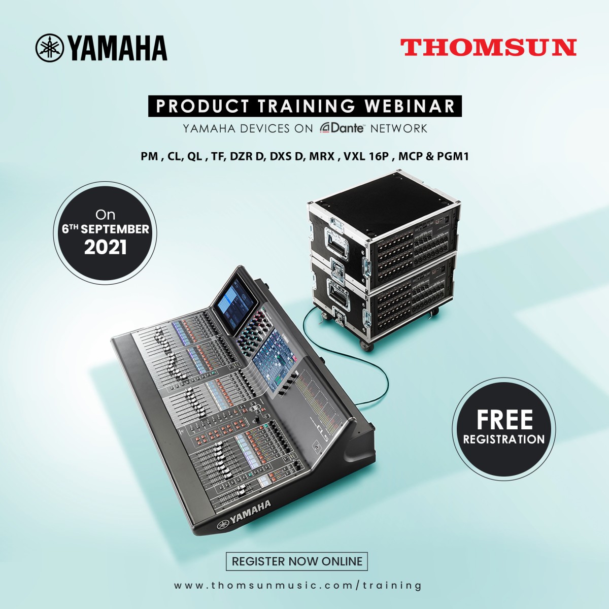 WEBINAR - YAMAHA DEVICES ON DANTE NETWORK