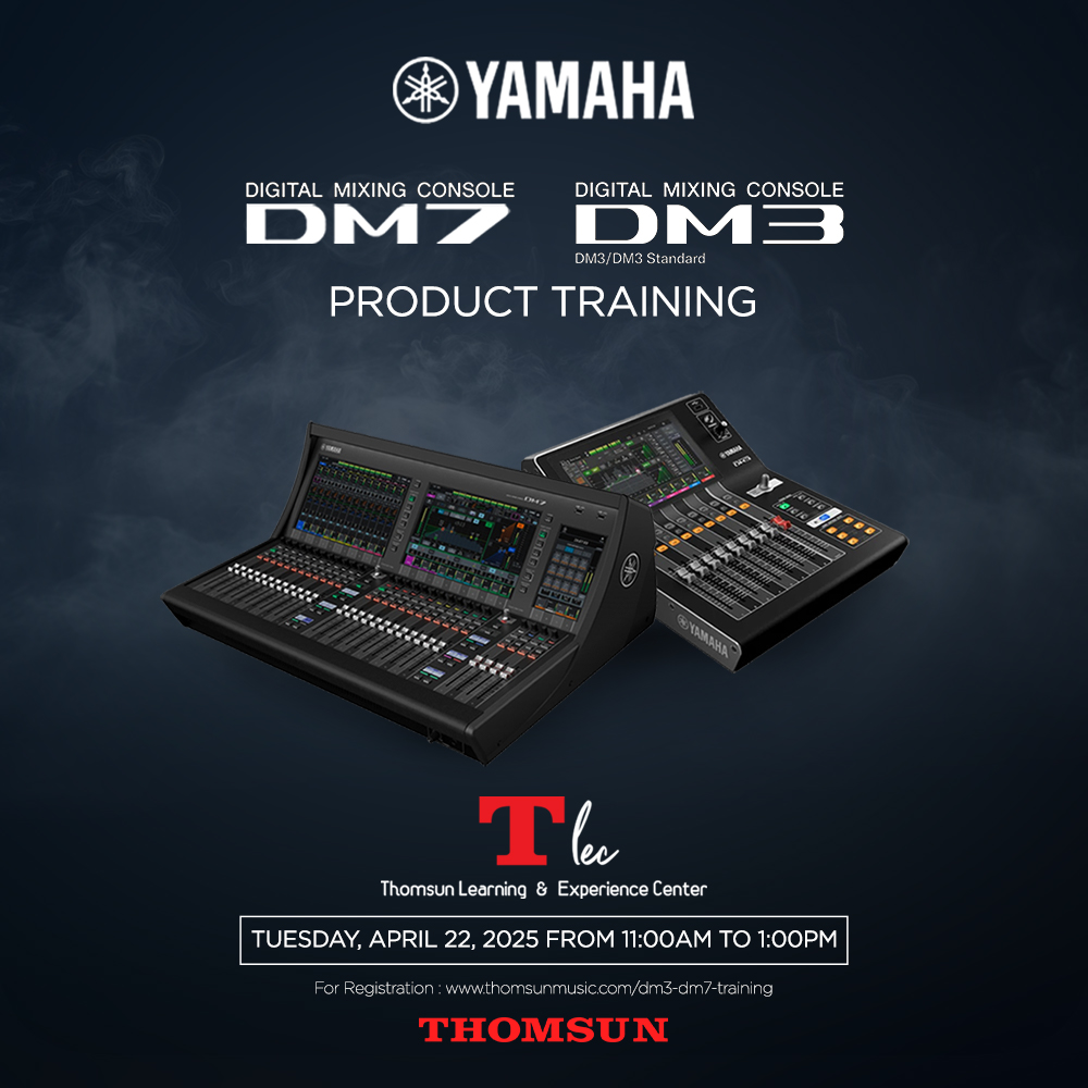 Yamaha DM7 & DM3 Digital Mixing Console – Product Training