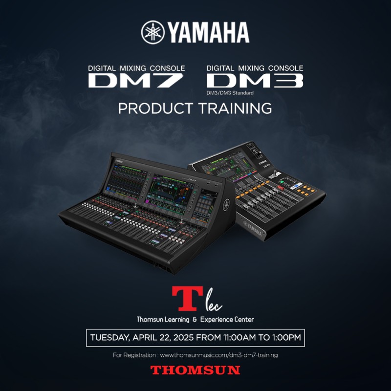 Yamaha DM7 & DM3 Digital Mixing Console – Product Training