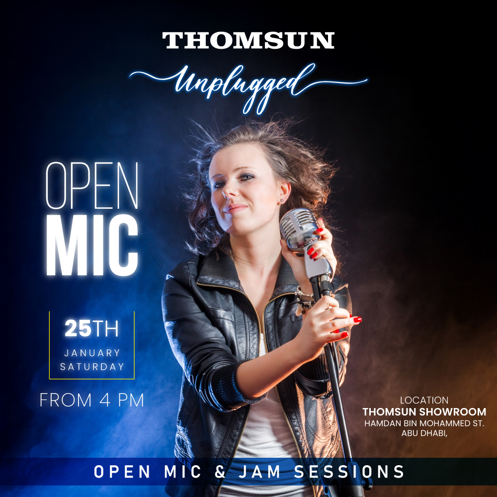 Thomsun Unplugged – Open Mic & Jam Sessions