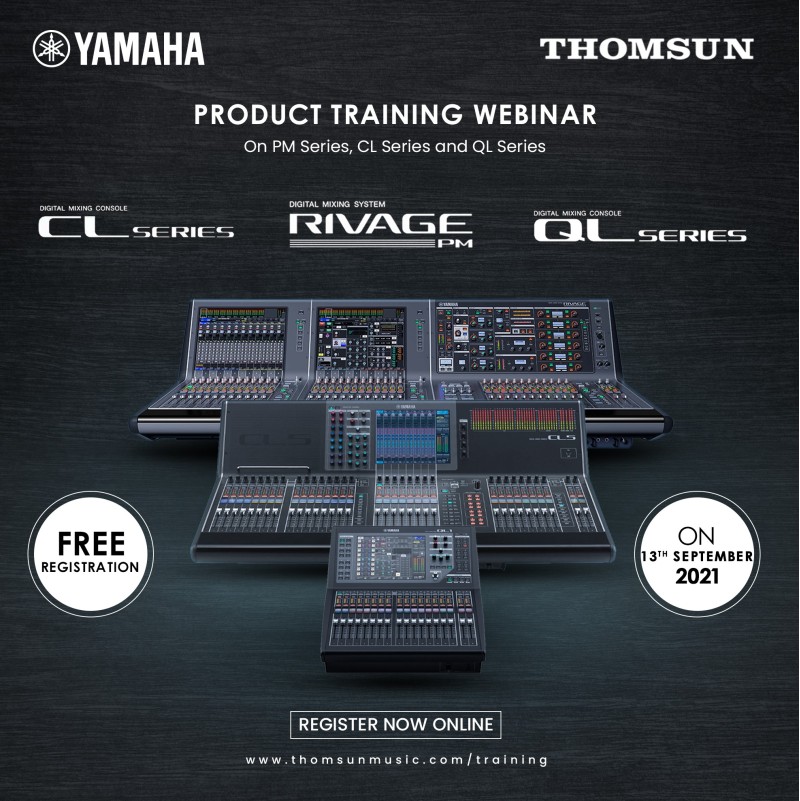 WEBINAR - Yamaha PM Series, CL Series and QL Series