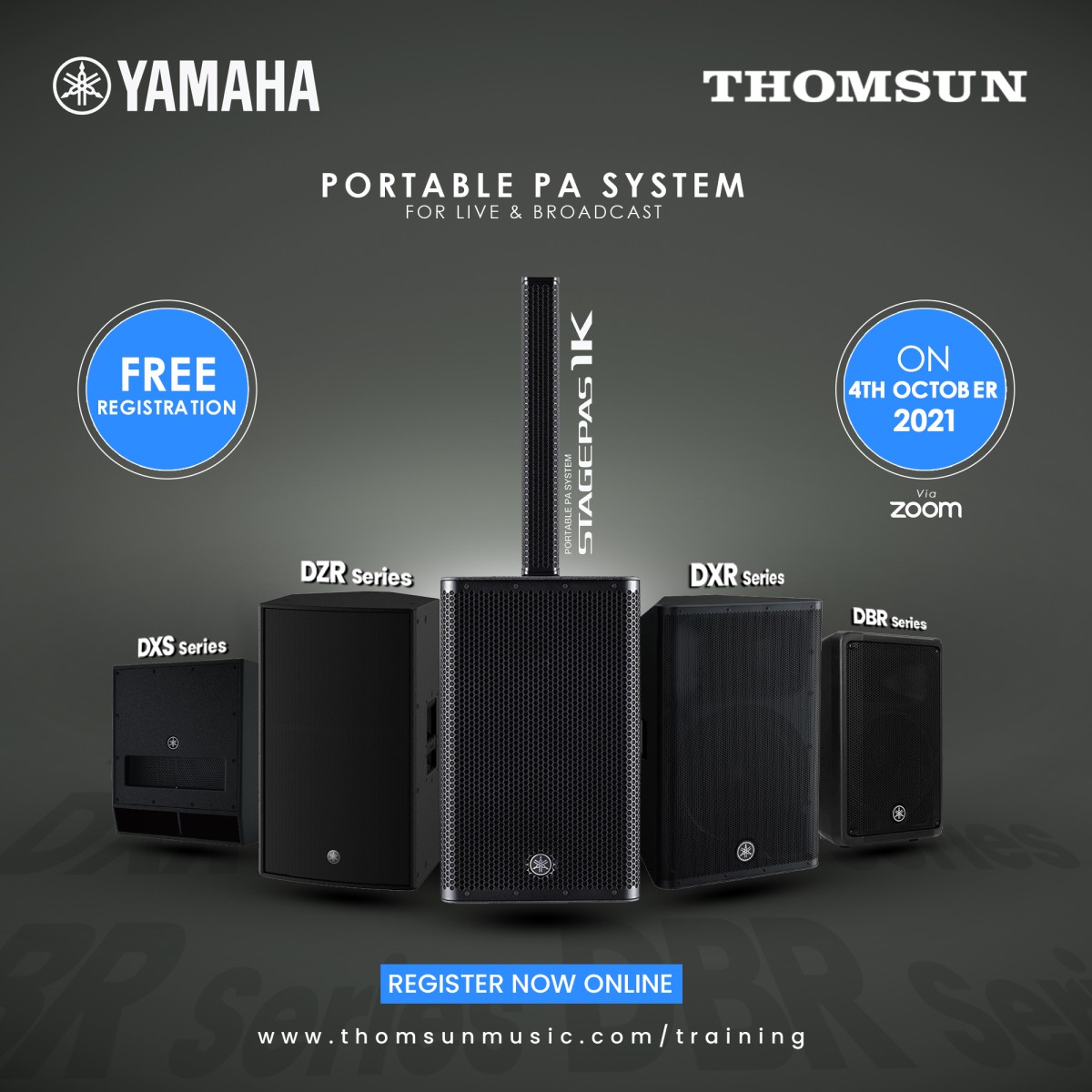 WEBINAR - Yamaha Portable PA System