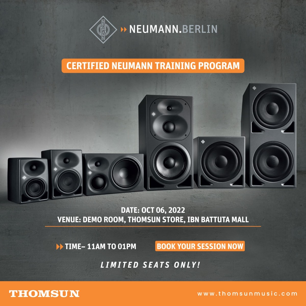 Neumann Studio Monitors Training Program