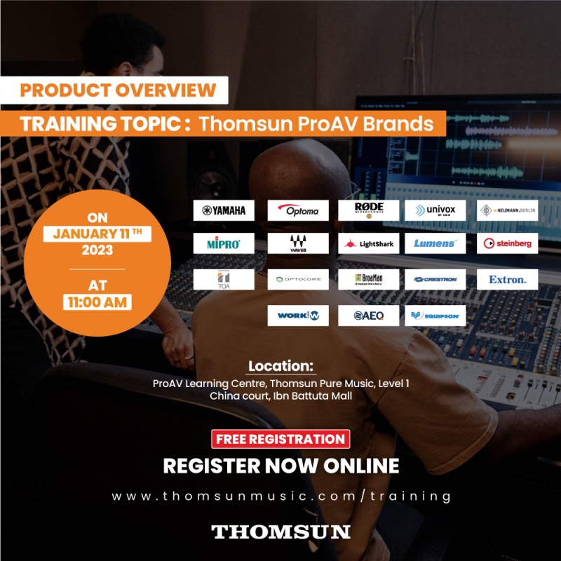Training on Thomsun ProAV Brands