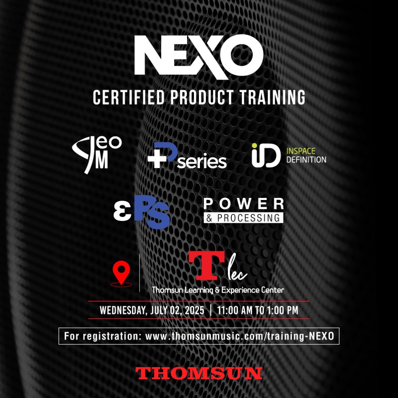 NEXO Certified Product Training – July 2025