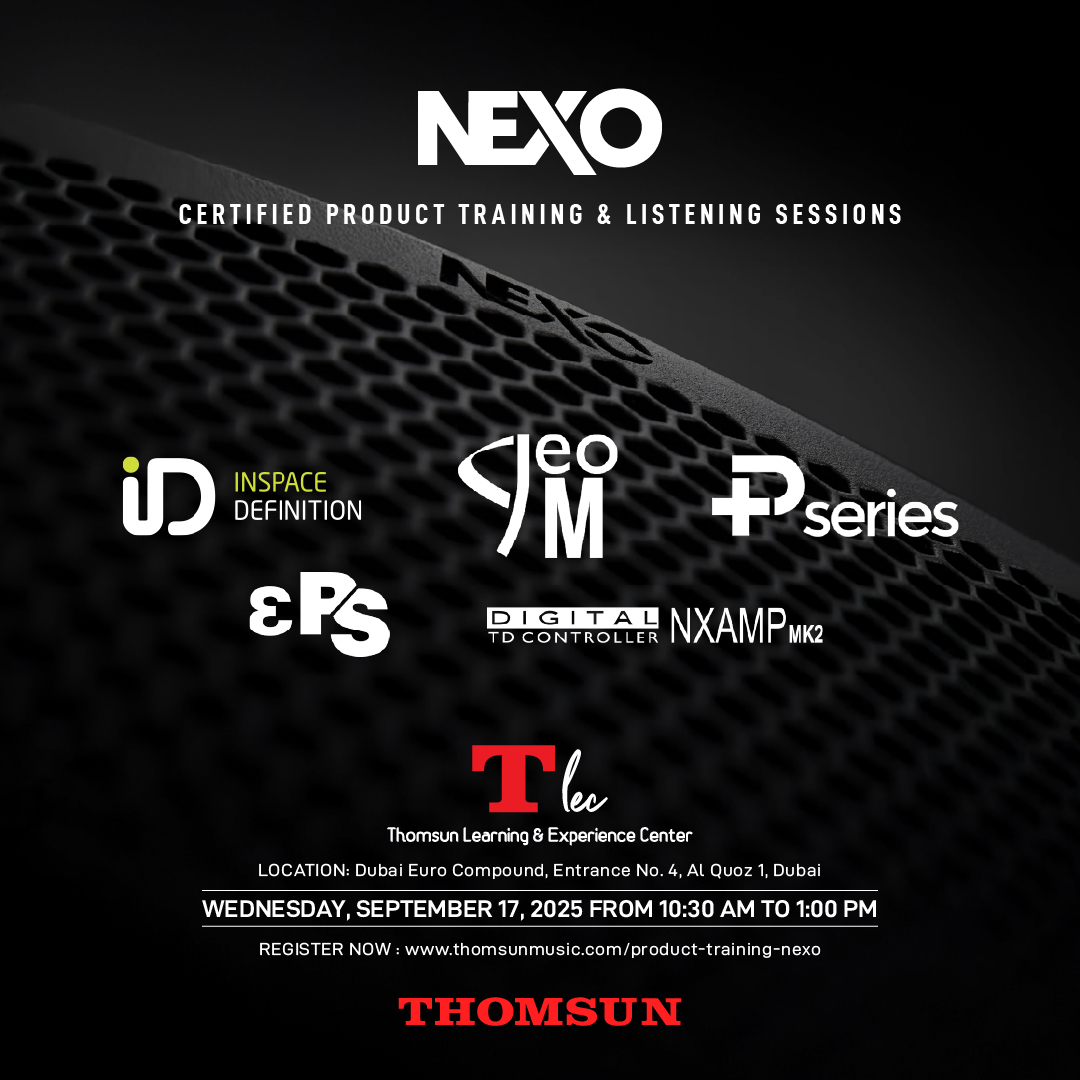 NEXO Certified Product Training & Listening Sessions