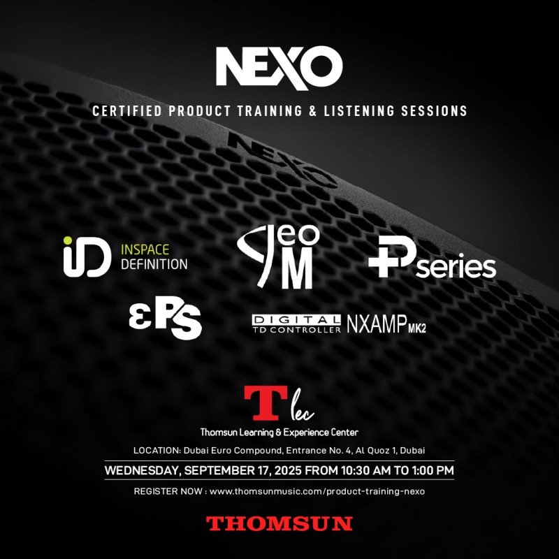 NEXO Certified Product Training & Listening Sessions