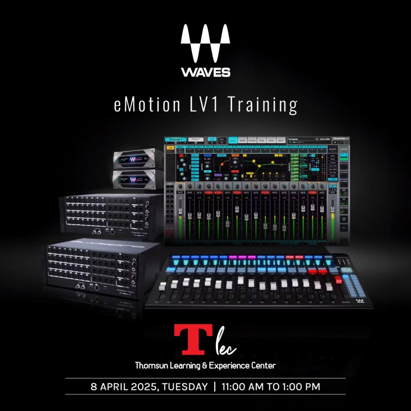 Waves eMotion LV1 Training
