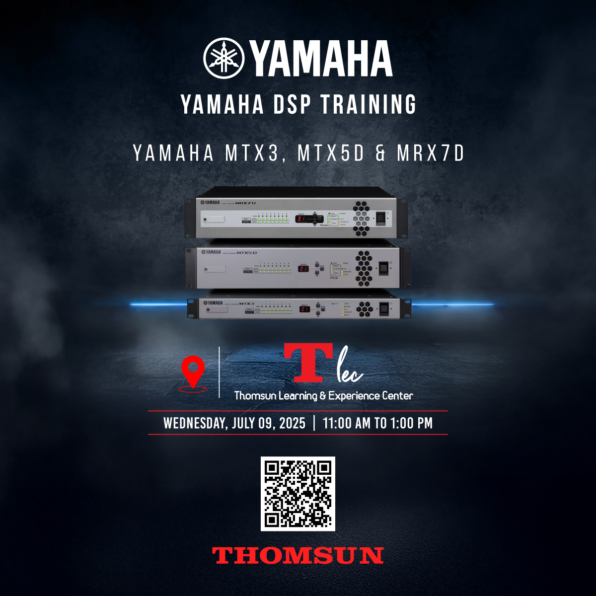 Yamaha DSP Training – MTX3, MTX5D & MRX7D