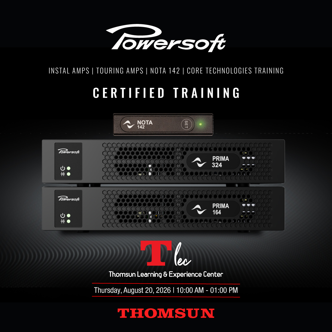 Powersoft Product Overview & Certified Training