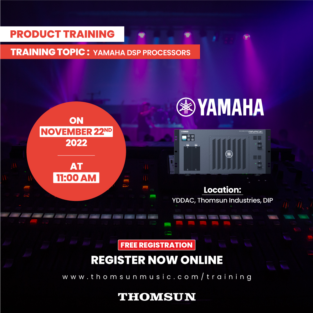 Product Training on Yamaha DSP Processors