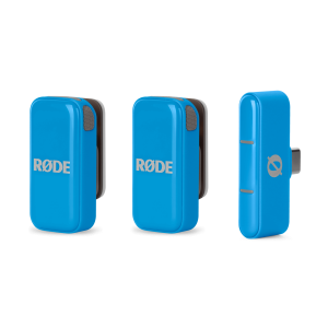 Rode Wireless Micro Ultra-compact Wireless Microphone, USB-C  Version - Blue