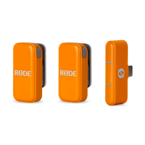 Rode Wireless Micro Ultra-compact Wireless Microphone, USB-C  Version - Orange