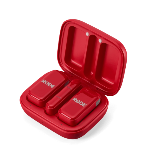Rode Wireless Micro Ultra-compact Wireless Microphone, USB-C  Version - Red