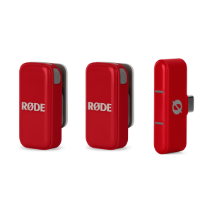 Rode Wireless Micro Ultra-compact Wireless Microphone, USB-C  Version - Red
