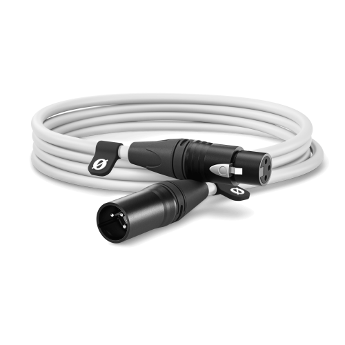 RODE XLR Male to XLR Female Cable (3m, White)