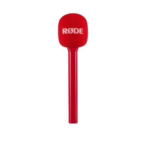Rode Interview GO Handheld Adaptor for the Wireless Range - Red