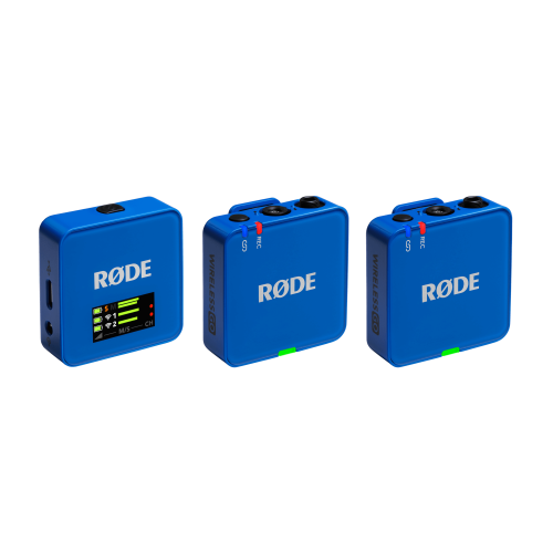 Rode Wireless GO (Gen 3) Compact Wireless Microphone System - Cobalt