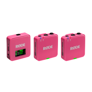 Rode Wireless GO (Gen 3) Compact Wireless Microphone System - Pink