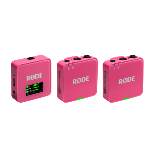 Rode Wireless GO (Gen 3) Compact Wireless Microphone System - Pink
