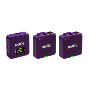 Rode Wireless GO (Gen 3) Compact Wireless Microphone System - Purple