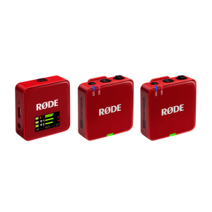 Rode Wireless GO (Gen 3) Compact Wireless Microphone System - Red